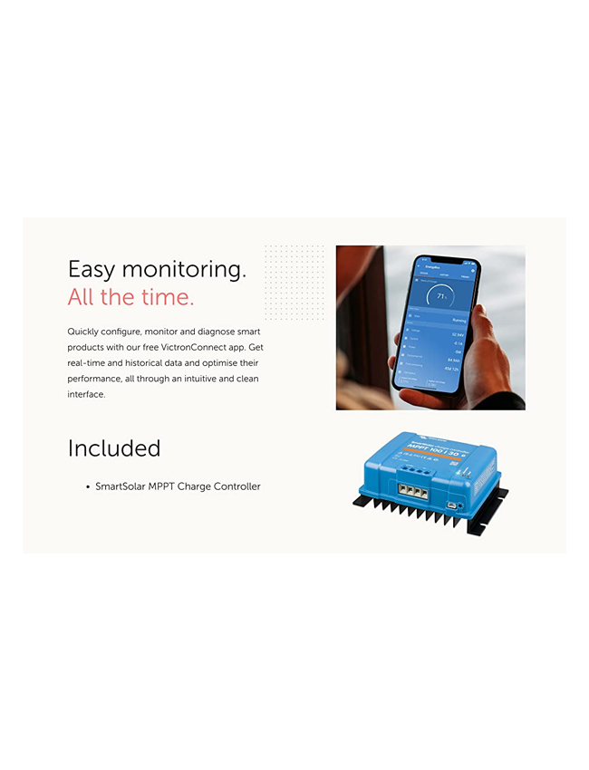 SmartSolar MPPT Controller 100V/50A (Bluetooth) SCC110050210