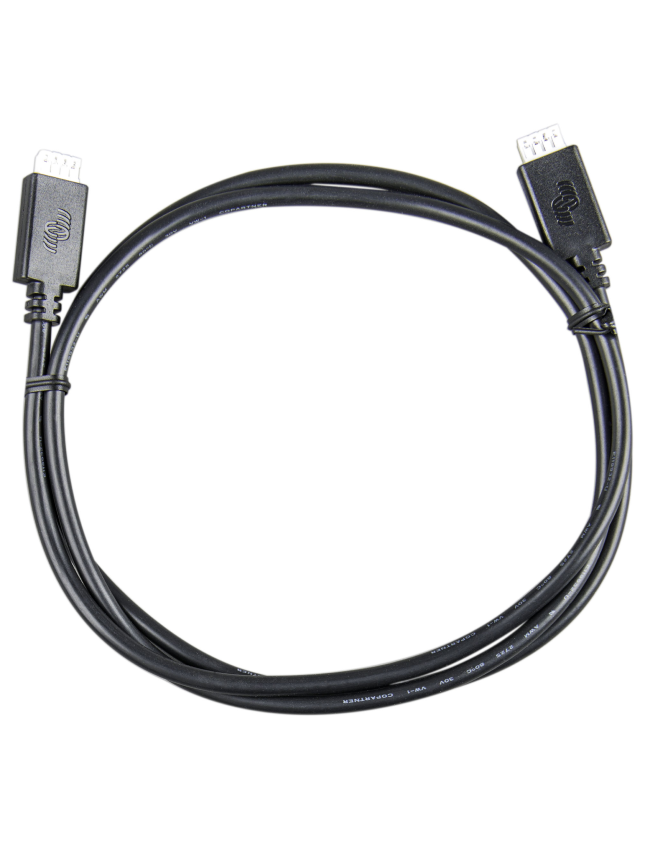 VE.Direct Cable ASS030530203 - 1.8M - Straight Plug